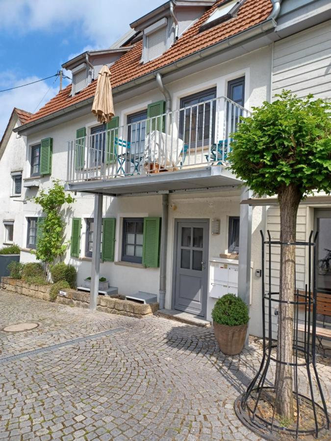 Gemuetlichkeit Ueber Der Weinrebe- 3Zi. Zi. Fewo. Stetten  Esterno foto